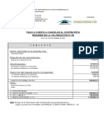 Ejemplo Reajuste Con Reducción de Obra Valorizacion 08-OCT. 2013 - AL 15-12-13