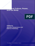 Vertinsky Hargr - Physical Culture, Power, and The Body (Routledge Critical Studies in Sport) (2006)