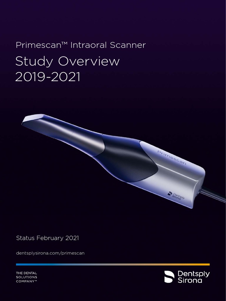 DIM Document Primescan Clinical Studies Overview EN | PDF | Accuracy ...