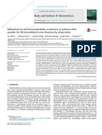 LEER-2017-Inflammatory and Biocompatibility Evaluation of Antimicrobial Peptide Immobilized On Titanium by Silanization