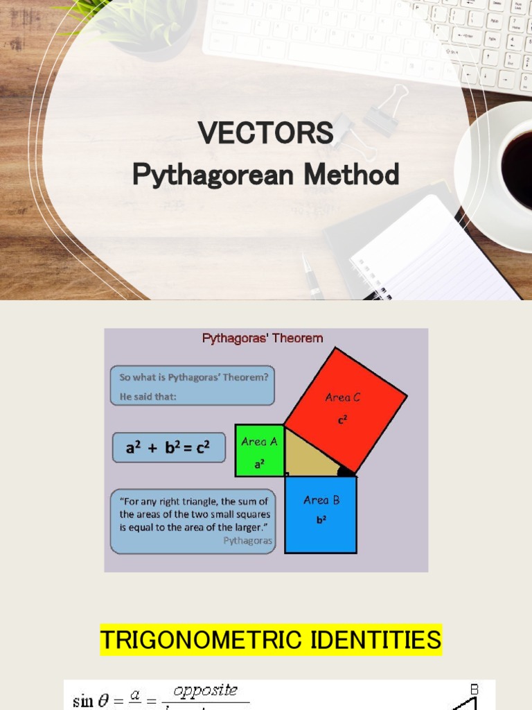 VECTORS-Pythagorean Method | PDF | Trigonometric Functions | Euclidean ...