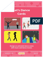 Dance Cards