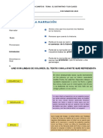 Evaluacion Español Narracion y Sustantivo 9 de Marzo