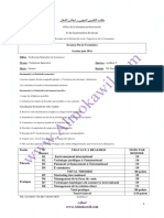 Ofppt Examen Fin de Formation TSC 2016 v2 Commerce Technicien Spécialisé en Commerce