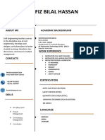 Hafiz Bilal CV