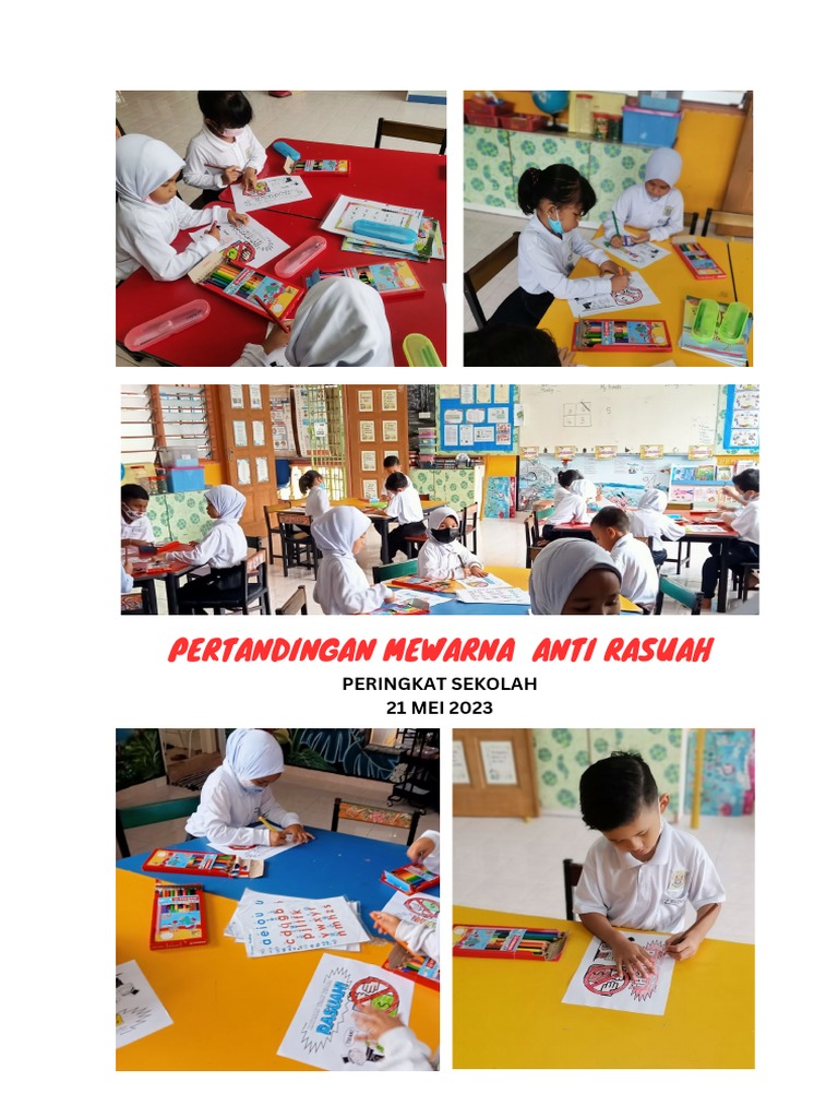 pertandingan mewarna anti rasuah sksn | PDF