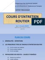Cours D'entretien Routier - CI2TM
