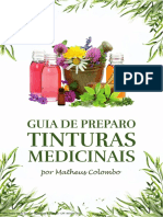 Guia de Preparos - Tinturas de Ervas - Por MATHEUS COLOMBO