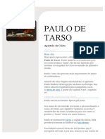 Paulo de Tarso - Leitura