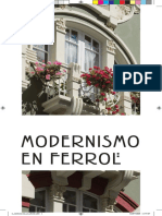 Díptico Modernismo FERROL