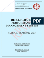 RPMS Pattern