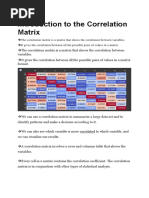 Correlation Matrix