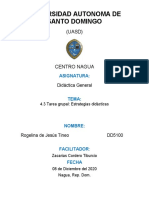 4.3 Tarea Grupal Estrategias Didácticas