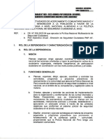 P. Trabajo #003-2023-Dirnos Pnp-Dirseciu-Divjuvec - Acercamiento Comunitario Masivo A Nivel Nacional