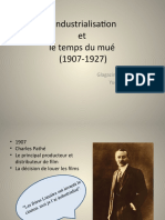 L Industrialisation Et Le Temps Du Mu 233 1907-1927