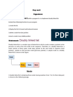 Doubly Linked List