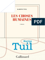 Karine Tuil Les Choses Humaines