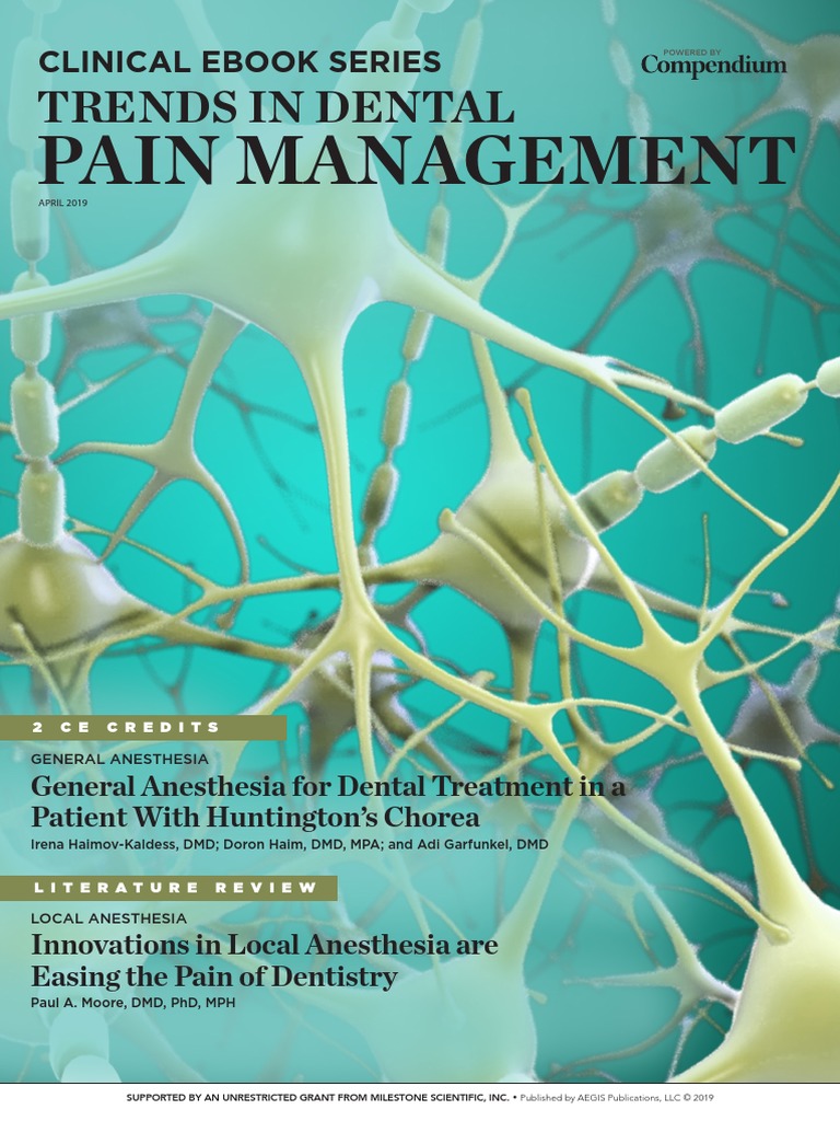 Trends in Dental Pain Management PDF