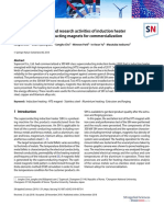 Recent Development and Research Activities of Induction Heater With High T Superconducting Magnets For Commercialization