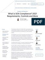 What Is SOX Compliance - 2021 Requirements, Controls and More UpGuard