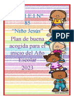 Plan de Acogida para El Inicio Del Año Escolar 2023 NJ