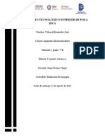 Instituto Tecnologico Superior de Poza Rica: Nombre: Cabrera Hernández Juan