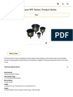 Fuel Filter Funnel - Racor RFF Series - Parker NA