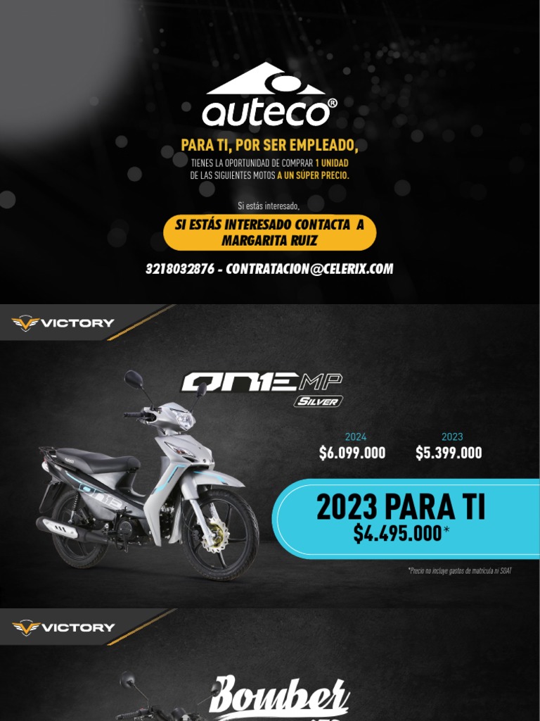 Catalogo Motos Auteco | PDF | Economias | Business