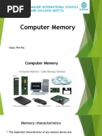 Memory ICS Notes