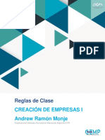 Reglas de Clase CE1B2023 Andrew Ramón Monje