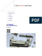 AutoCAD and Solidworks Project Help