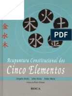 Resumo Acupuntura Constitucional Dos Cinco Elementos Peter Mole John Hicks Angela Hicks