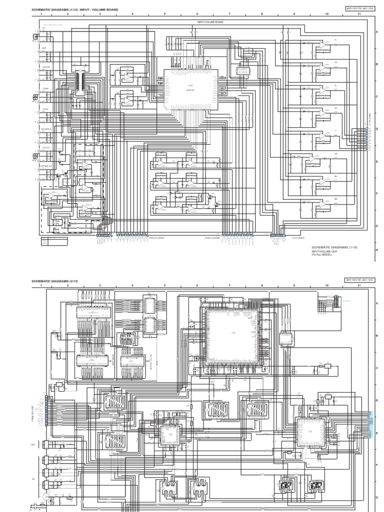 DENON AVR-1905 Schematic | PDF