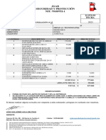 Cotización # 25 Impak A.L. Tecnicos Ltda.