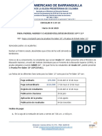 Circular 07 - Informacion Pruebas Saber 11° y Pre Saber 10°