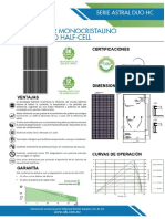 Ficha Técnica Panel Solar Connera ASTRALDHC390