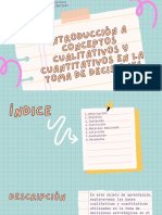 Sesión 6. Introducción A Conceptos Cualitativos y Cuantitativos en La Toma de Decisiones