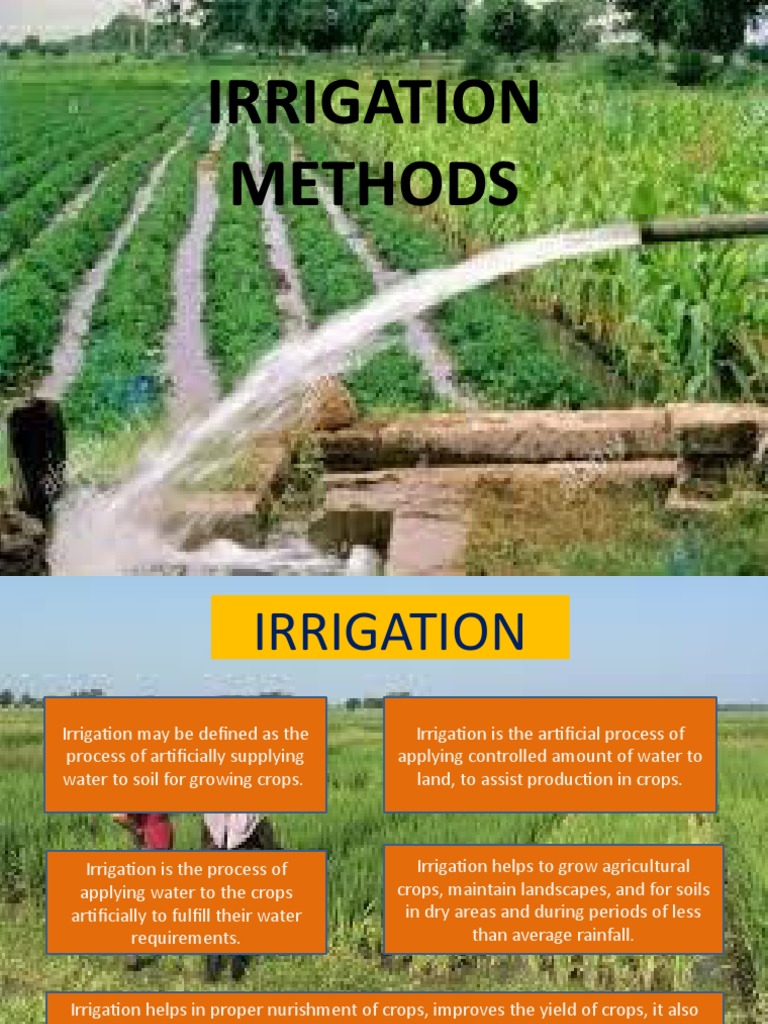 Irrigation Methods | PDF | Home & Garden | Science & Mathematics
