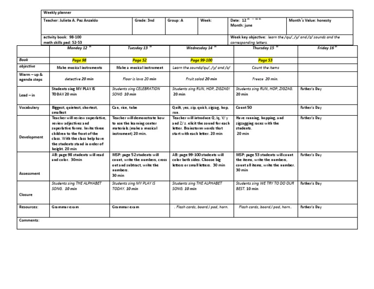 k3.WEEK PLAN. JUN1216 PDF