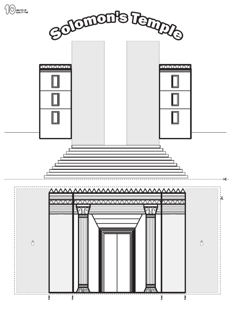 Solomons Temple 3d Craft Bw Pdf
