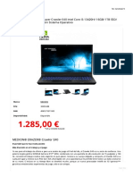 Portátil Gaming Medion Erazer Crawler E40 Intel Core I5-13420H/ 16Gb/ 1Tb SSD/ Geforce RTX 4050/ 15.6"/ Sin Sistema Operativo