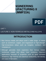 Lecture 4 Non Ferrous Metals