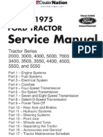 7166122-Ford 3000 Tractor Service Repair Shop Manual Workshop 1965-1975