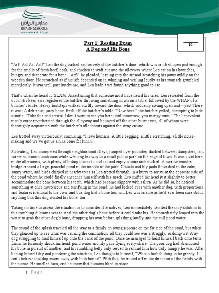 Grade 11 Diagnostic Test T1 2324 PDF Narration