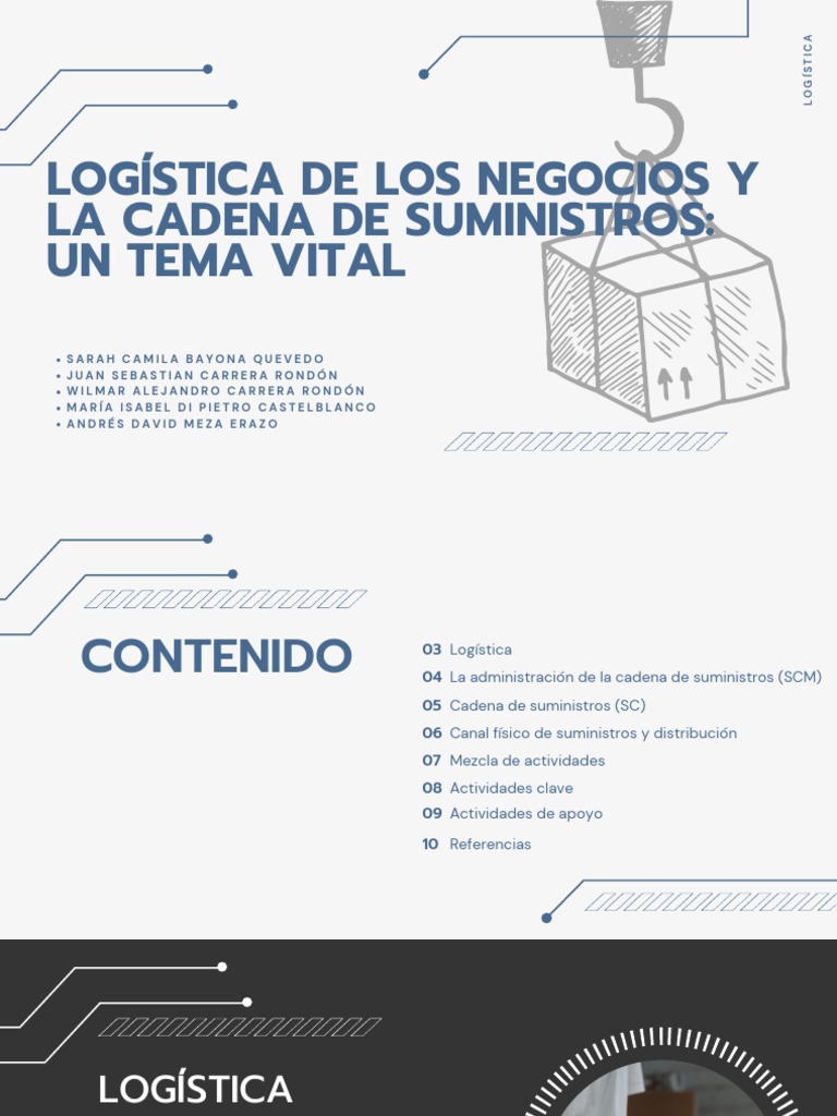 Logística en la Cadena de Suministros | PDF | Finanzas y dinero