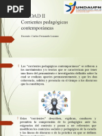 Módulo II - Primera Visita - Corrientes Pedagógicas Contemporáneas