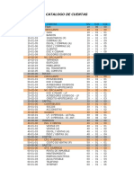 Catalogo de Cuentas