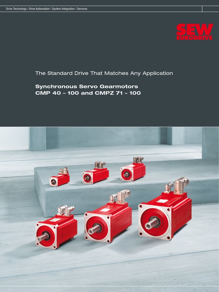 The Standard Drive That Matches Any Application: Synchronous Servo ...