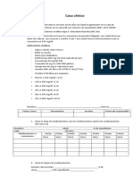 Caso Clínico de Paciente Con Hiperglucemia