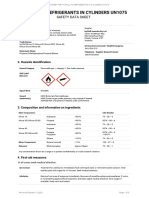 Hychill Refrigerants 1075 Sds